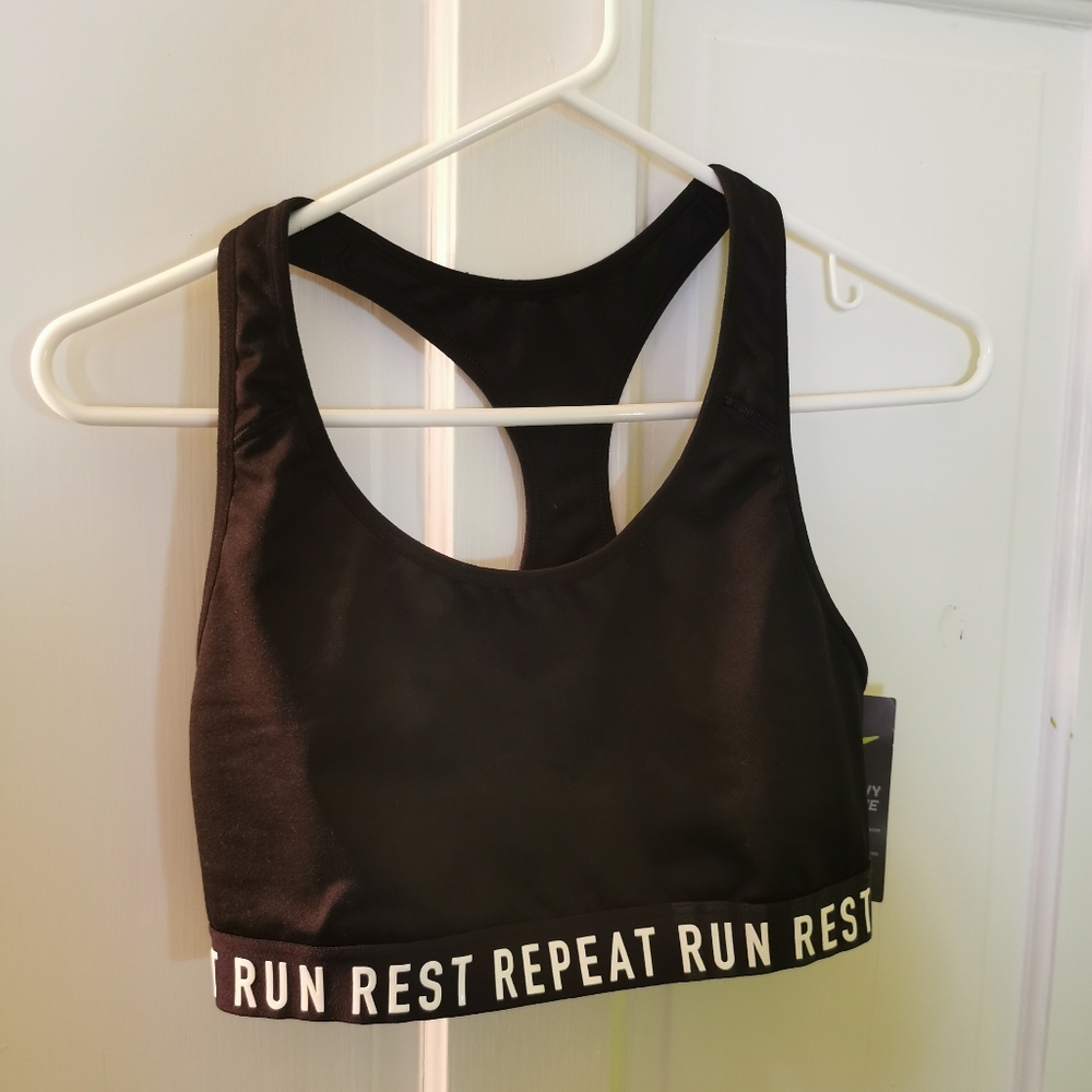 Old Navy Active Black Sports Bra NWT